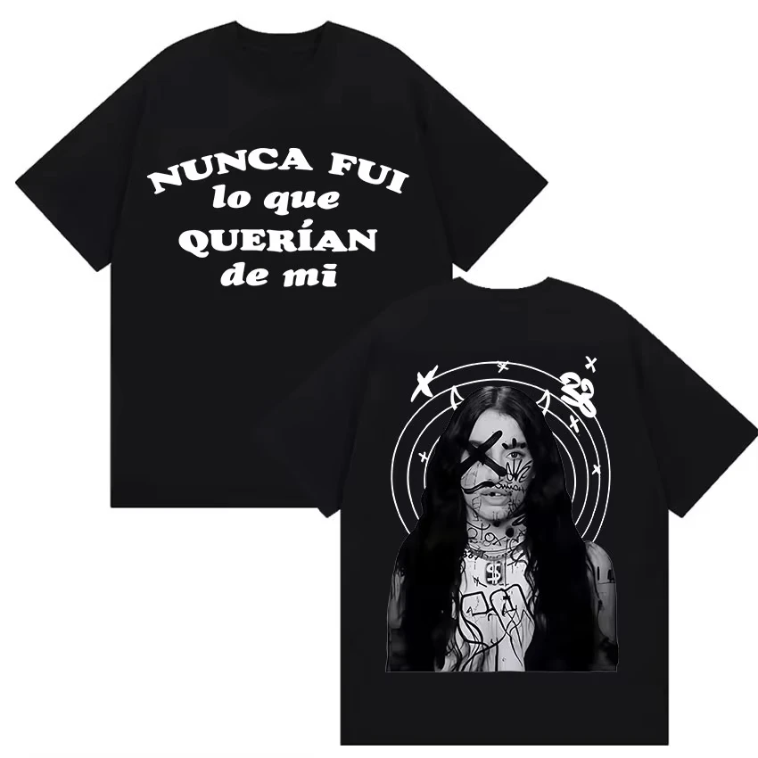 2025 موضة المغني لانا ديل ري طباعة تي شيرت المرأة موضة الهيب هوب الرجال بلايز الشارع الشهير Harajuku تي شيرتات قصيرة الاكمام #3