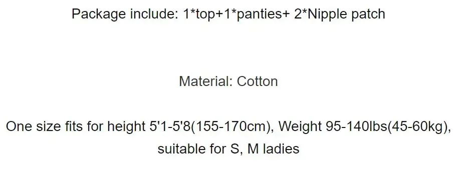 여성 섹시 크롭 탑 장난 꾸러기 속옷 세트 코튼 애니메이션 코스프레 의상 뜨거운 섹스 란제리 Babydoll 투명 롤 플레잉 복장