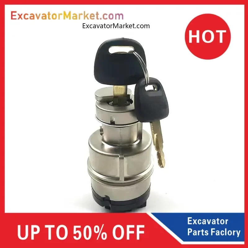 For excavator Excavator parts EFI ignition switch electric door lock starter for Hitachi ZAX200/240-3/330-3