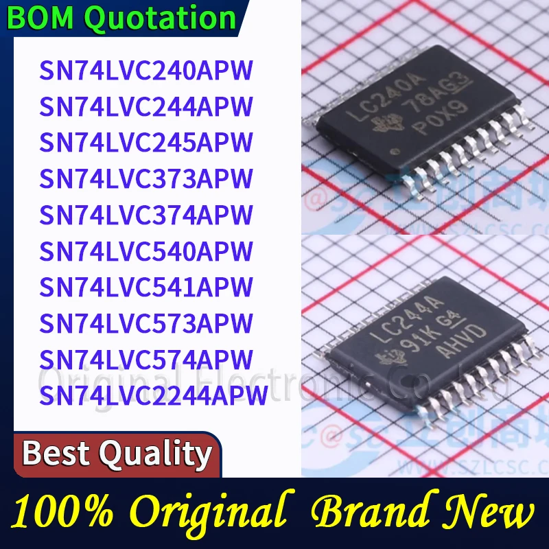 

5pcs/lot SN74LVC240APW SN74LVC244APW SN74LVC245APW SN74LVC373APW SN74LVC374APW SN74LVC540APW SN74LVC541APW SN74LVC573APW SN74LV