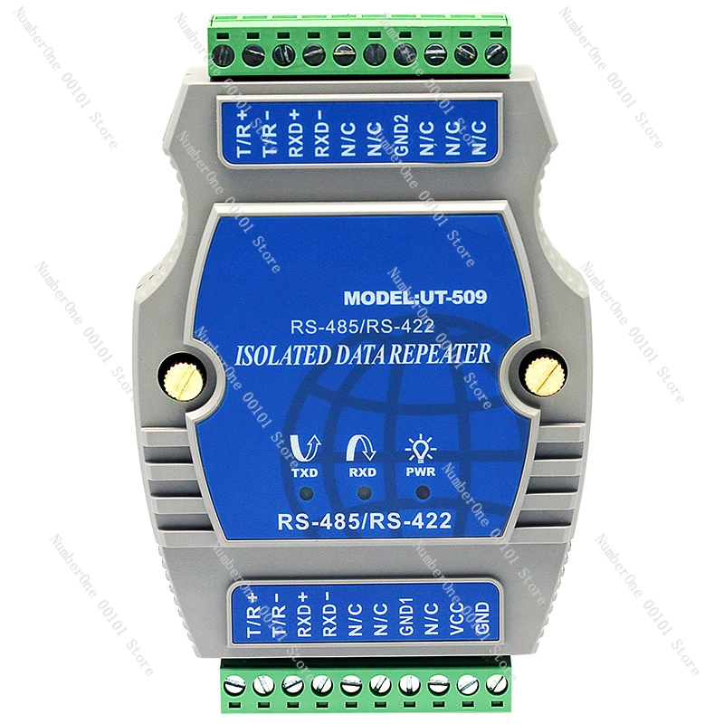 Repeater Industrial Grade Photoelectric Isolation Lightning Protection RS485/RS422 Signal Amplifier