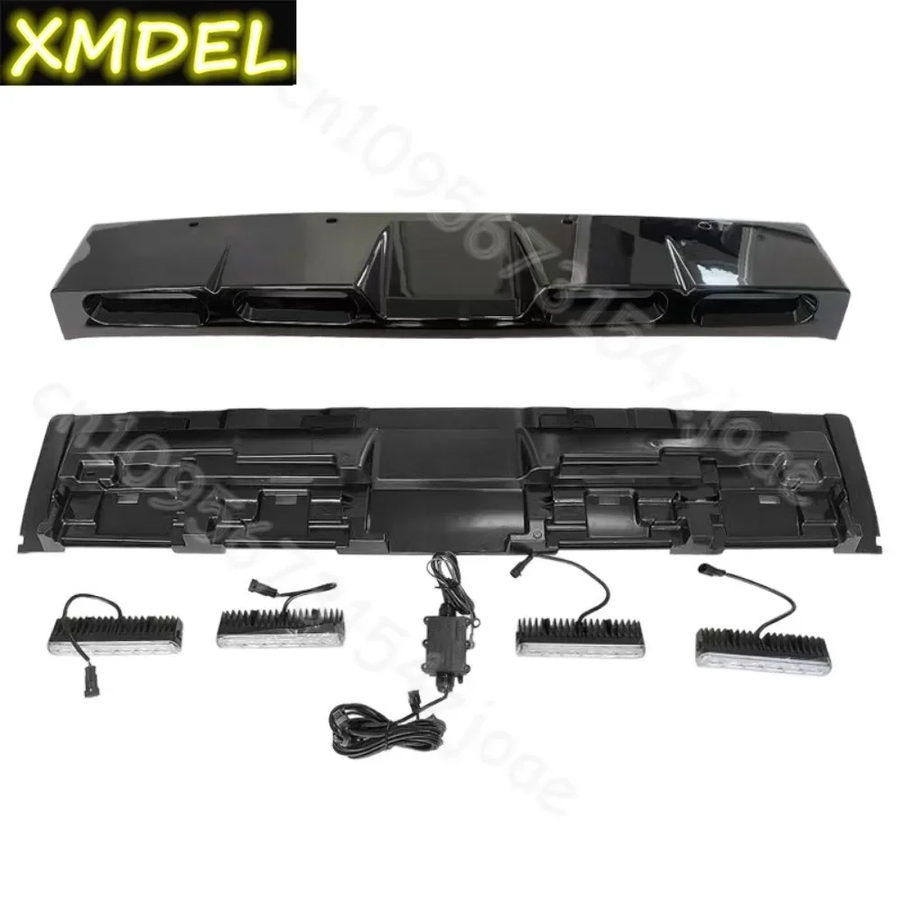 car styling Cross-border suitable for 18-24 for Jeep JL Wrangler four-eye top light LED top light, Gladiator roof searchlight