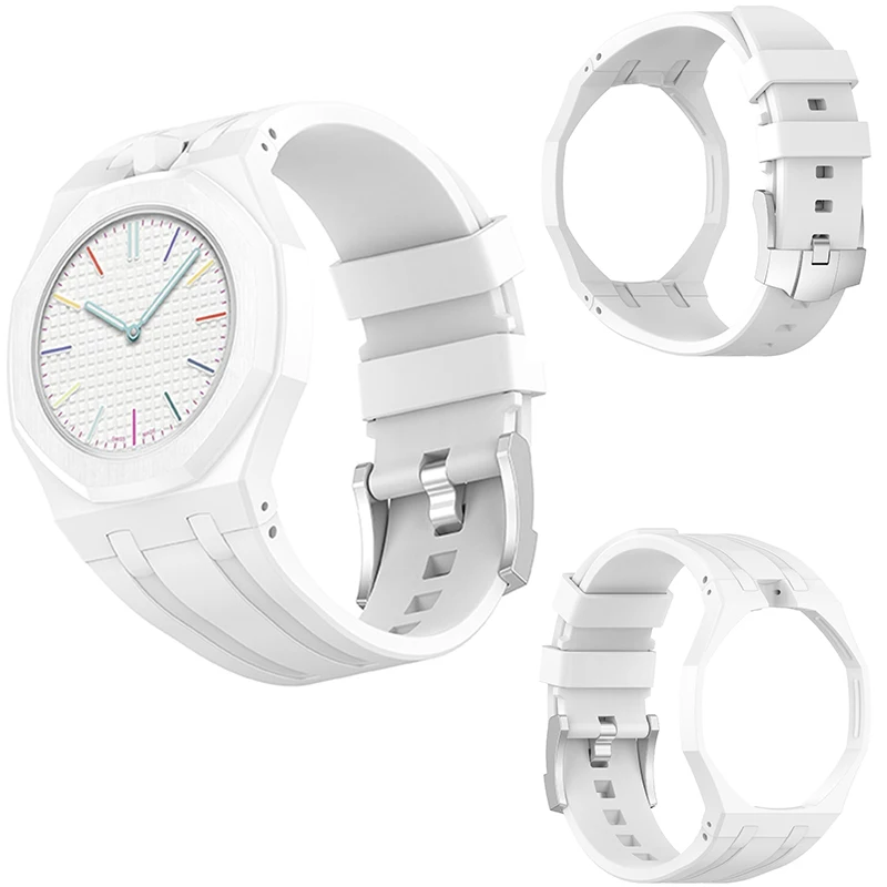 Original weiches Silikonarmband + PC-Gehäuse für Swatch X Ap Royal Pop Swatch Taschenuhr Trendiges integriertes Armband Swatch X Royal Pop – Detail 11