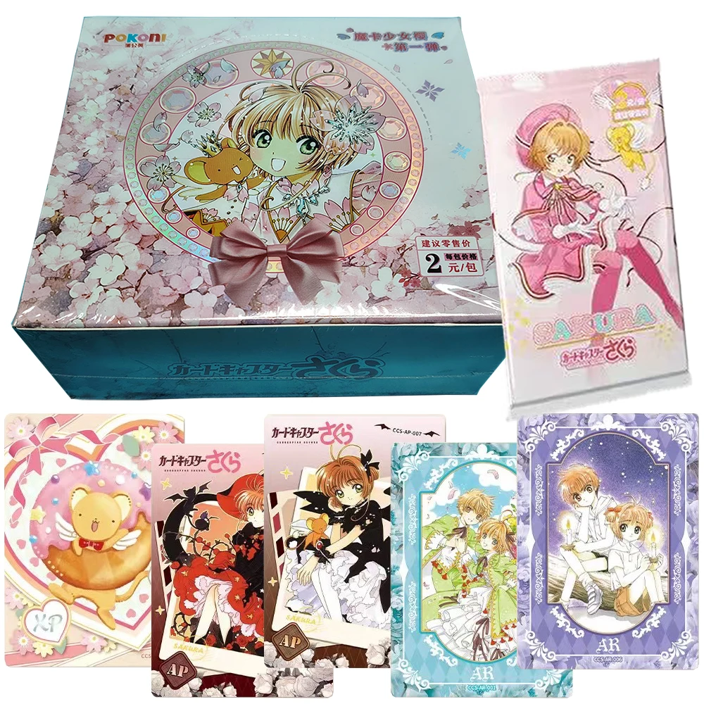 

Card Captor Sakura Collection Card Japanese Magic Battle Theme Girl Anime Limited Peripheral Cards Toys Christmas Family Gifts