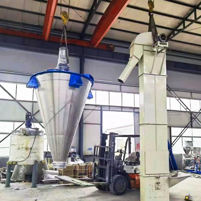 Carbon Steel Conical Twin-Screw Mixer 1000-5000L for Metal Powder Twin-Screw Mixing and Blending Machine