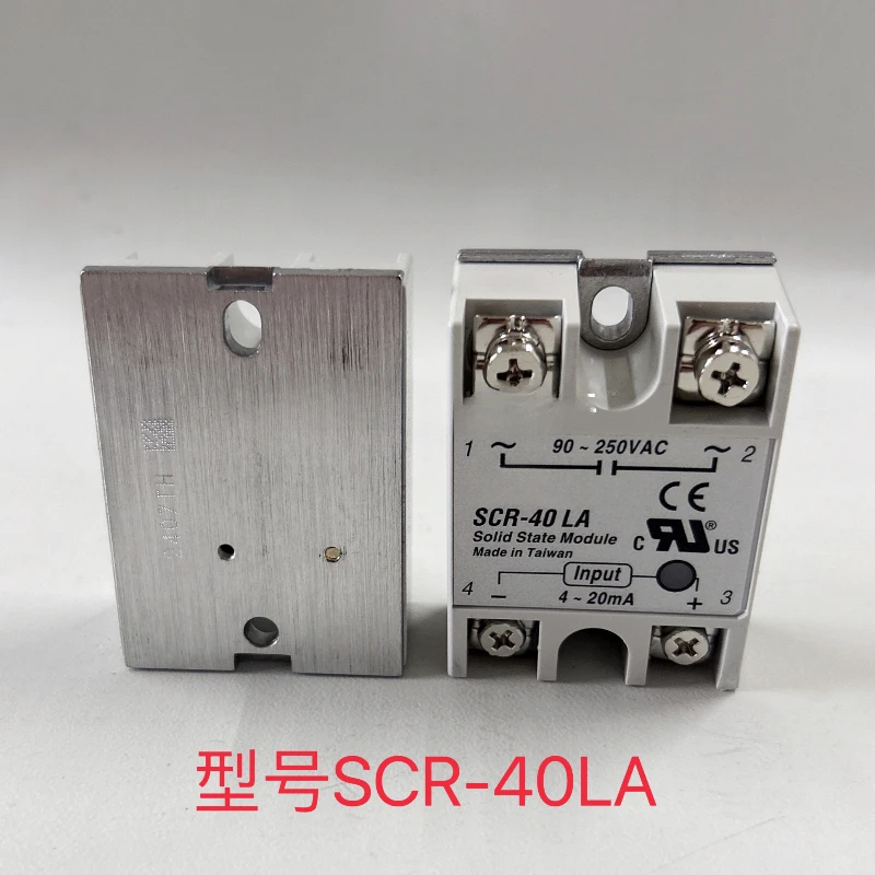 Injection Molding Machine Accessories Single-phase Solid-state Relay SCR-40LA 4-20mA 90-250VAC