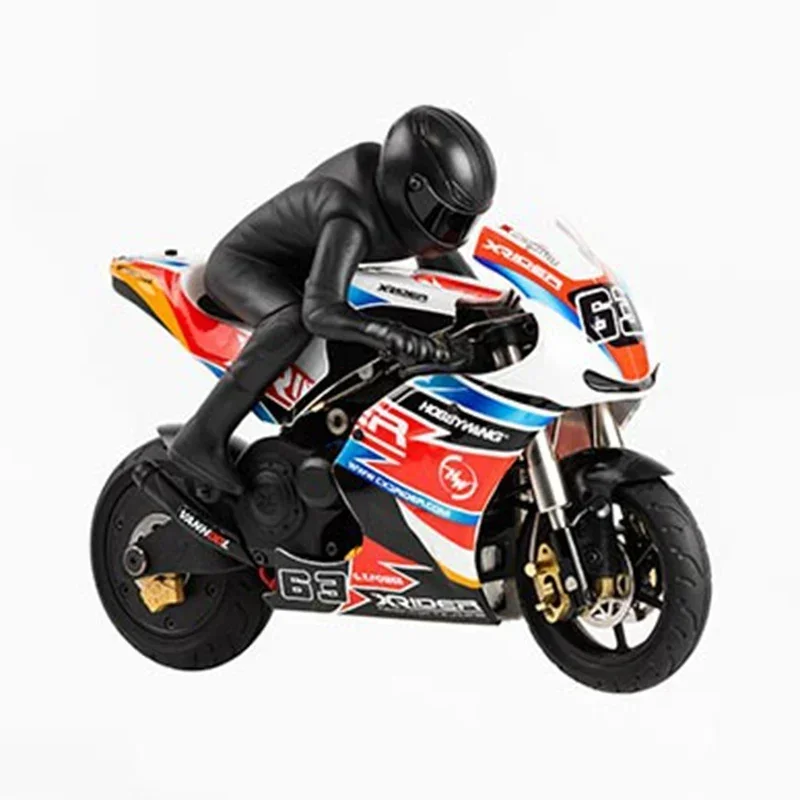 1:10 High Speed Remote Control GP Motorcycle Model Simulation Racing Motorbike Hobby Collection RC Vehicle Toy Accessory