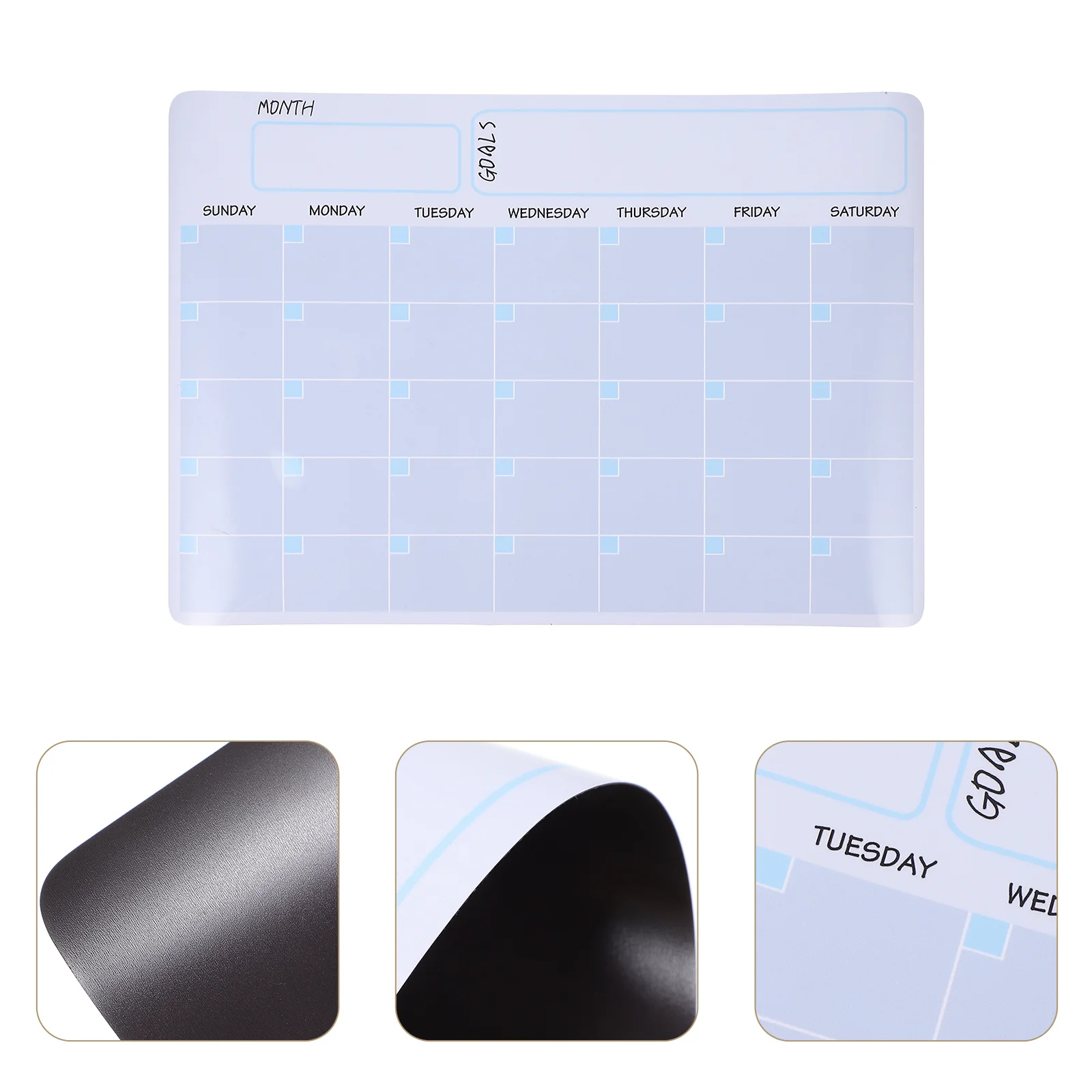 

Undated Weekly Meal Planner Board Magnetic Fridge Calendar For Tracking Schedule Organizer Note Message Board