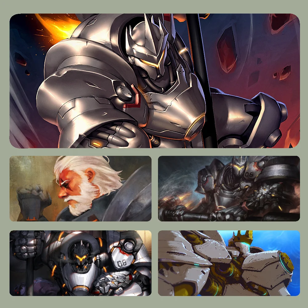 

O-Overwatch Mousepad Large Computer Gaming Accessories MousePads Desk Mats Anti-slip Laptop Soft Mouse Pad
