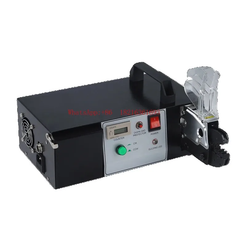 Limited Offer Limited Offer Electric Wire Terminal Crimping Machine Desktop Automatic Cold Crimp Tool With Replaceable Dies
