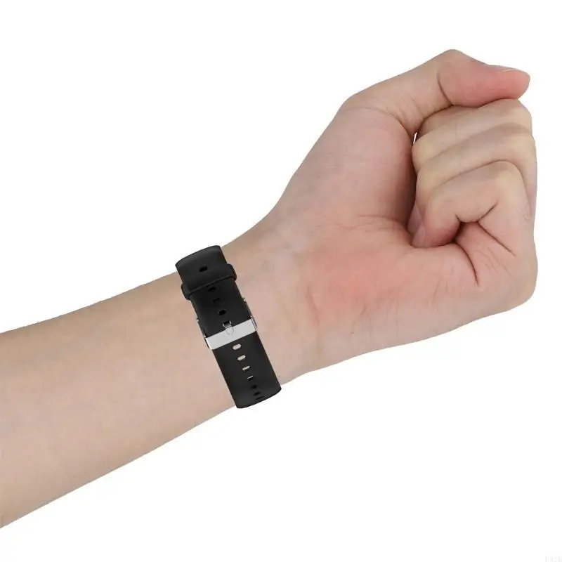 

F42D Flexible 22mm Bracelet Wrist Strap Belt for CMF Watch 1/2 Allergy Frees Silicone
