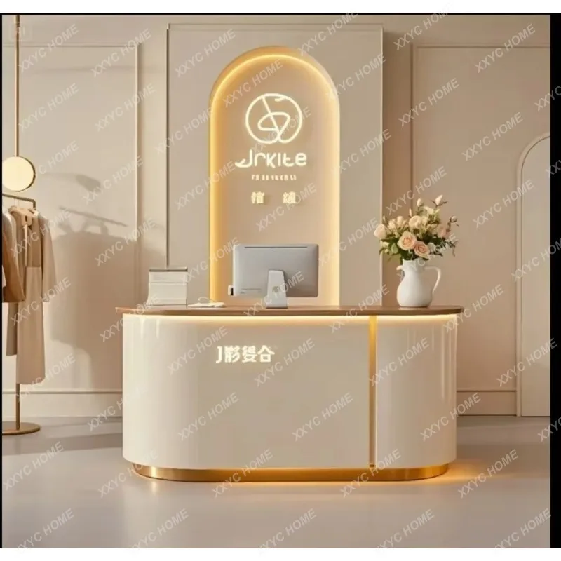 XXAesthetic Display Reception Desks Beauty Design Events Specialty Reception Desk Executive Luxury  Theke Fur