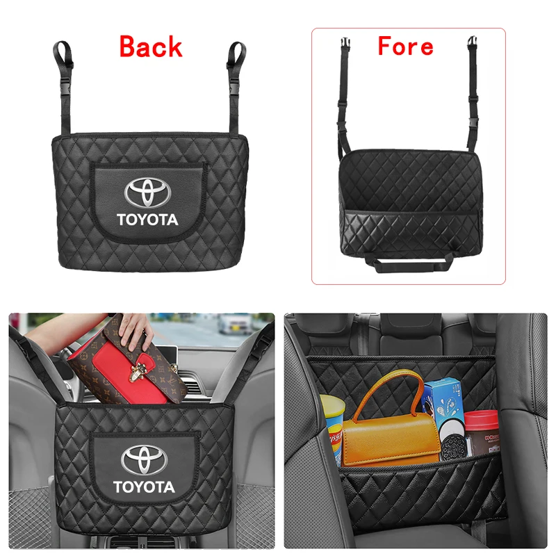مقعد السيارة مسند الظهر تخزين تستيفها جيب لتويوتا TRD فورتشنر هايلاندر مارك-X ميراي هليكس بيكانتو سوبر GR يارس #3