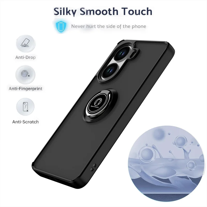 حافظة Poco X7 Pro 5G غطاء مدرع شفاف لهاتف Xiaomi Poko Poxo Pocco Little X 7 Pro X7Pro حامل حلقة مغناطيسي للسيارة Coque