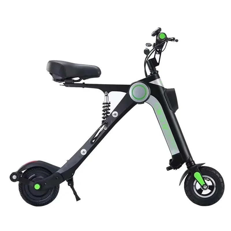 

JXB Electric Scooter Foldable 2 Wheels for Adult and Kids Smart Light Ebike Unisex With Large Motor Power