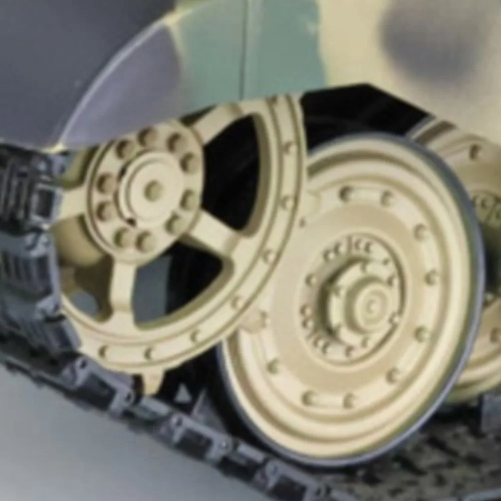 Boys Gifts Heng Long 1/16 7.0 Plastic 3888A  King Tiger RC Tank Barrel Recoil 360° Ready to Run Model Toys TH17520-SMT7
