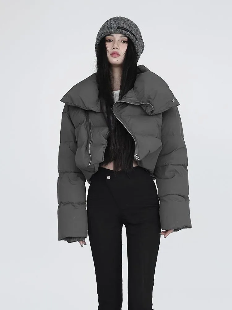 

Cotton Jacket Women WinterLong Sleeve Short Cotton Jacket Women's Winter Jacket Outerwears Winter Coats Woman 2024