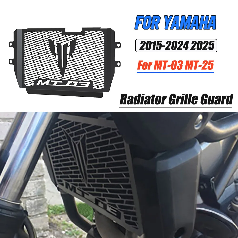 

Motocycle Radiator Grille Cover Water Tank Guard Protection FOR YAMAHA MT-03 MT-25 2015-2020 2021 2022 2023 2024 2025 MT03 MT25