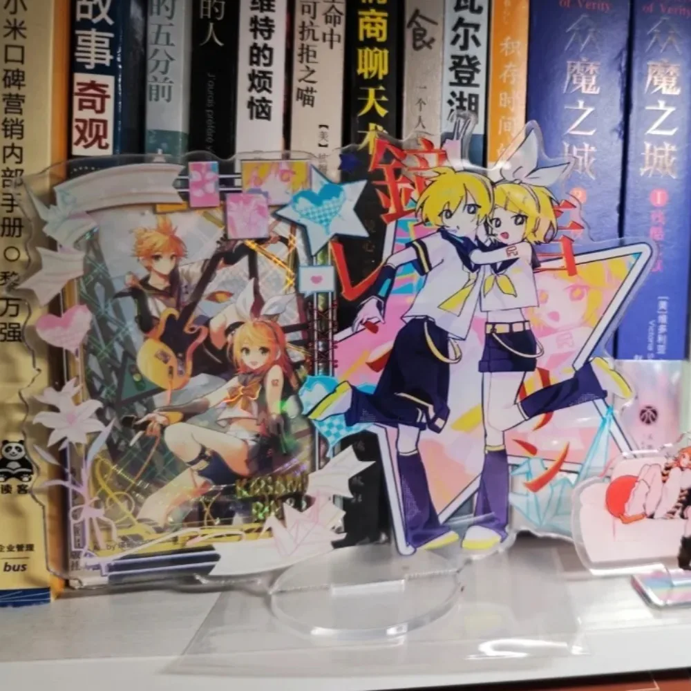 Kagamine Rin/Len Acrylic Photo Frame Signboard Piapro Characters Anime Peripheral Personality Desktop Ornaments Can Placed Photo