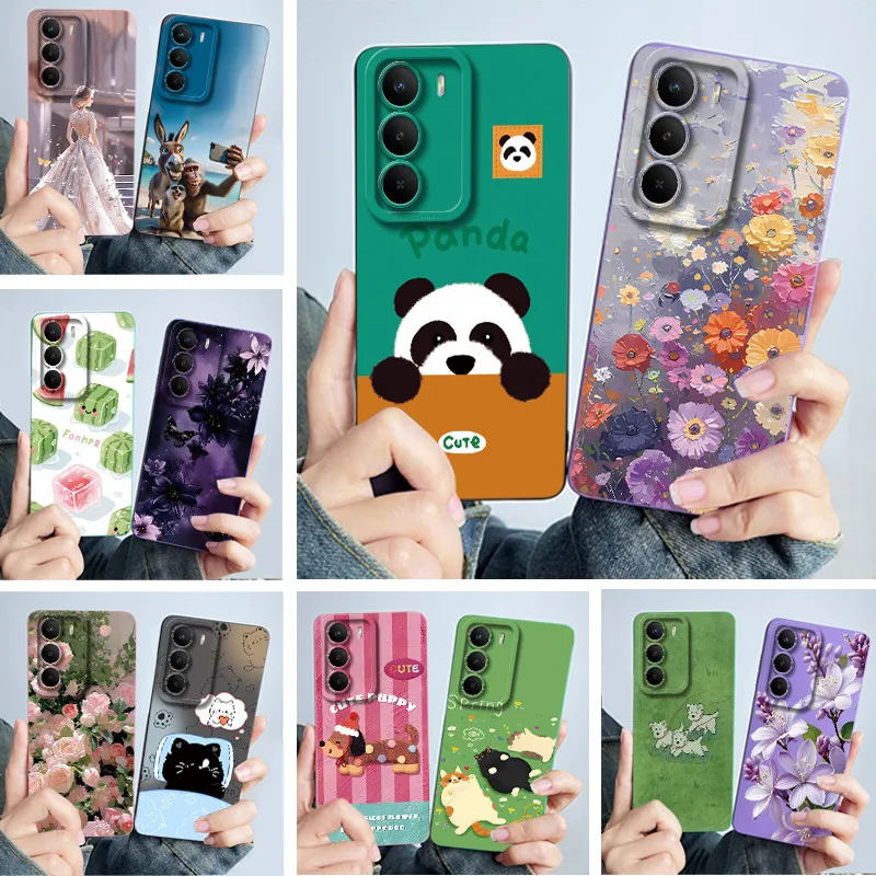 Etui na Realme C71 4G Śliczna Panda Słodkie Dziewczyny Koty Silikonowe Miękkie Plecki na RealmeC71 4G…
