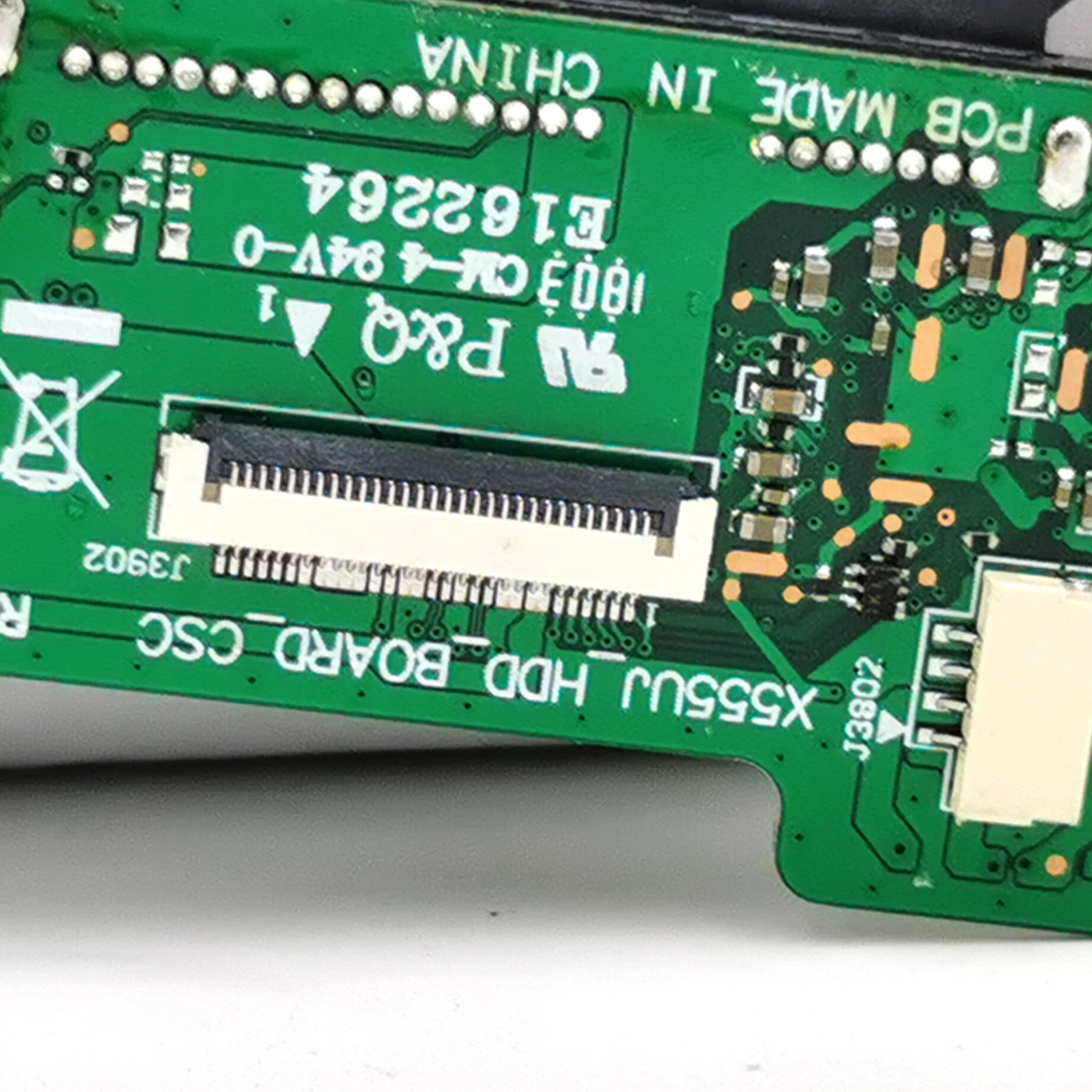 Original para Asus X555U X555UA A555U F555U K555U X555UJ Rev 2,0 disco duro HDD placa de Audio USB 100% probado envío rápido