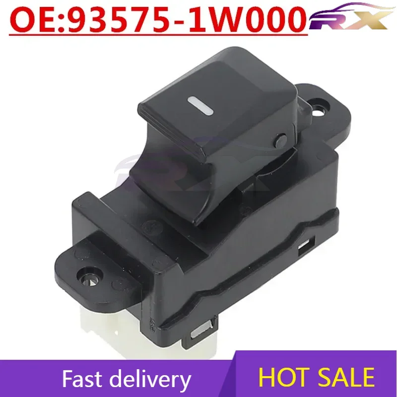

OEM:93575-1W000 Suitable For Hyundai Kia KIA Glass Lifter Power Window Single Switch