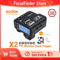 Godox X2 X2T Trigger X2T-C X2T-N X2T-S X2T-F X2T-O TTL HSS 1/8000s Wireless Flash Transmitter for Canon Sony Nikon Fuji Olympus