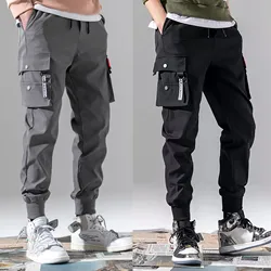 Man Pants Tracksuit Outfit Sportswear Baggy Cargo Pants Gym Workwear Straight Big Size Joggers Summer Pantalones Trousers Y2k