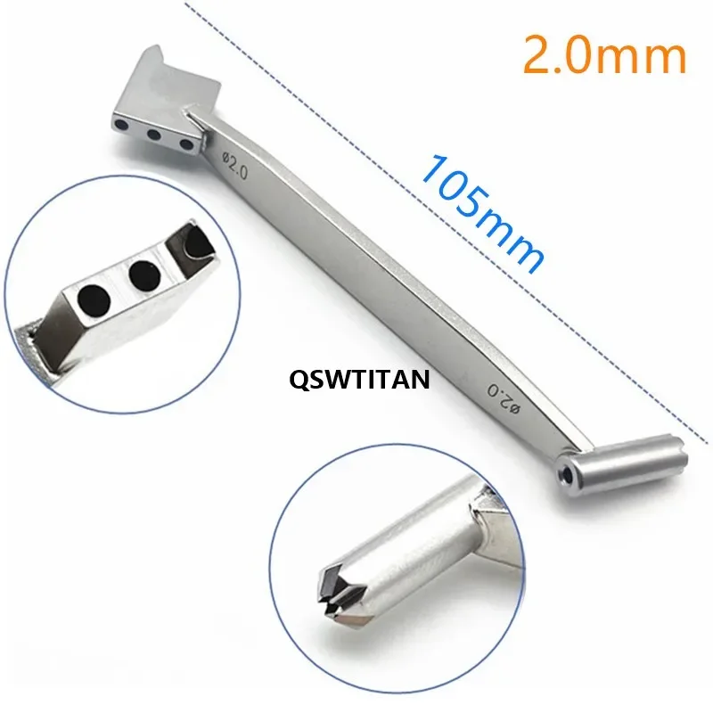 Stainless Steel Orthopedics Parallel Drill Guide Veterinary Orthopedics Surgery Instrument