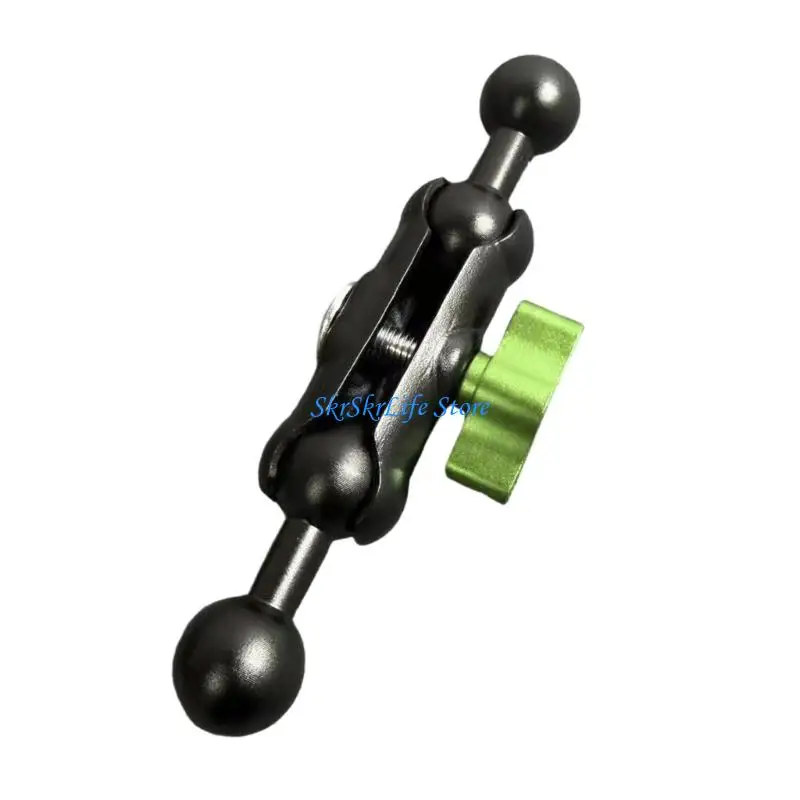 Soporte para cámara E65E, brazo enlace esférico 17mm para sistemas soporte teléfono, barra Metal 17mm a 17mm