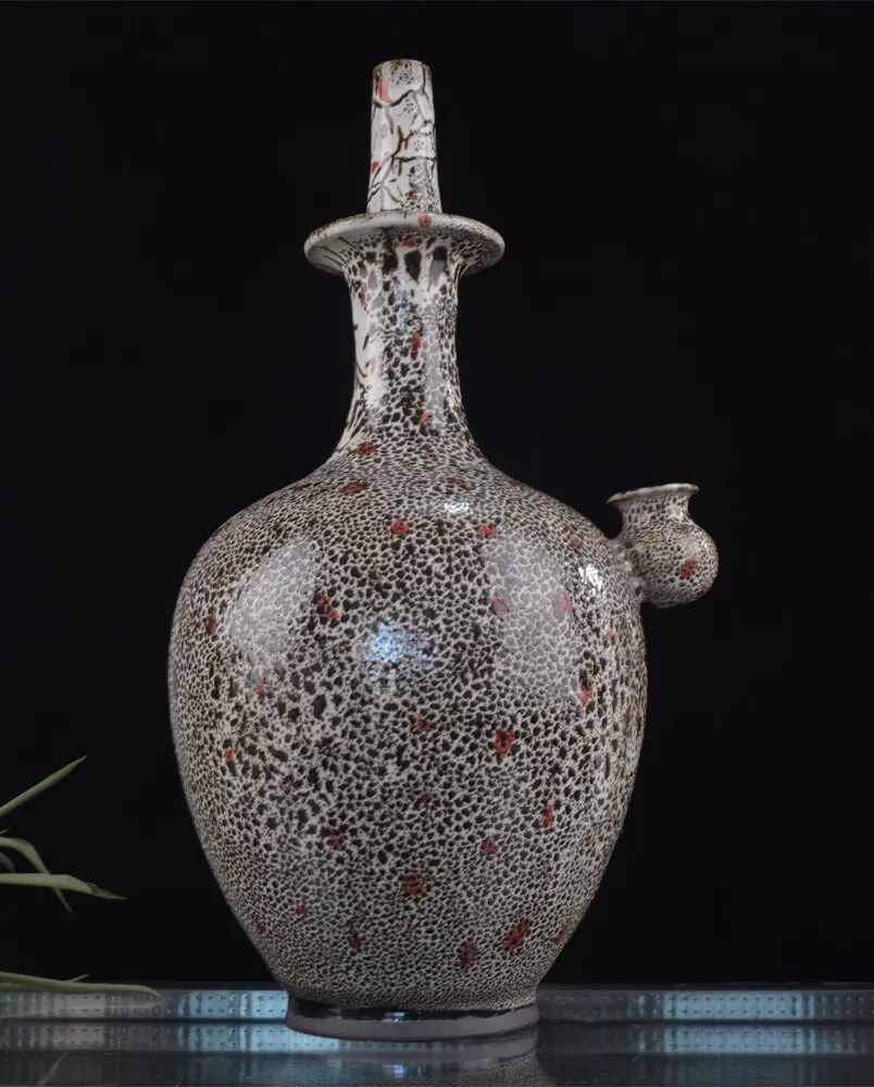 Rare Song Dyansty porcelain bottle of ji zhou kiln Vase, Hand-painted crafts,Free shipping