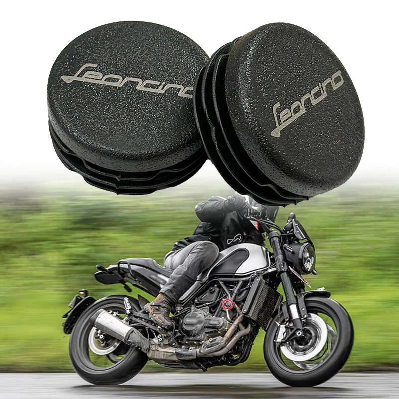 

Motorcycle Frame Hole Cover Caps Plug Frame Accessories For Benelli Leoncino 500 Leoncino 500 Trail 2015- otorcycle