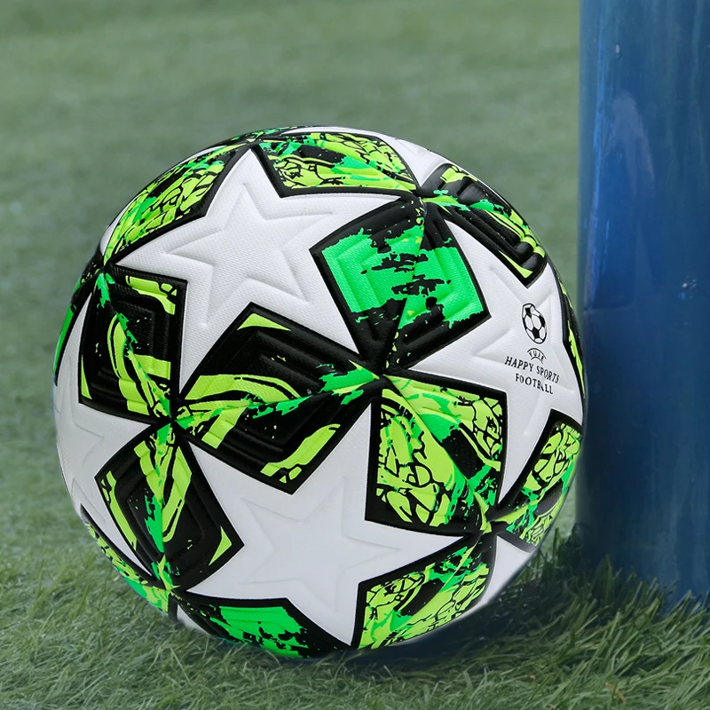 Tamanho de futebol 5 adulto jogo profissional treinamento ao ar livre futebol para meninos tamanho 4 plutônio macio alta elasticidade e resistente ao desgaste