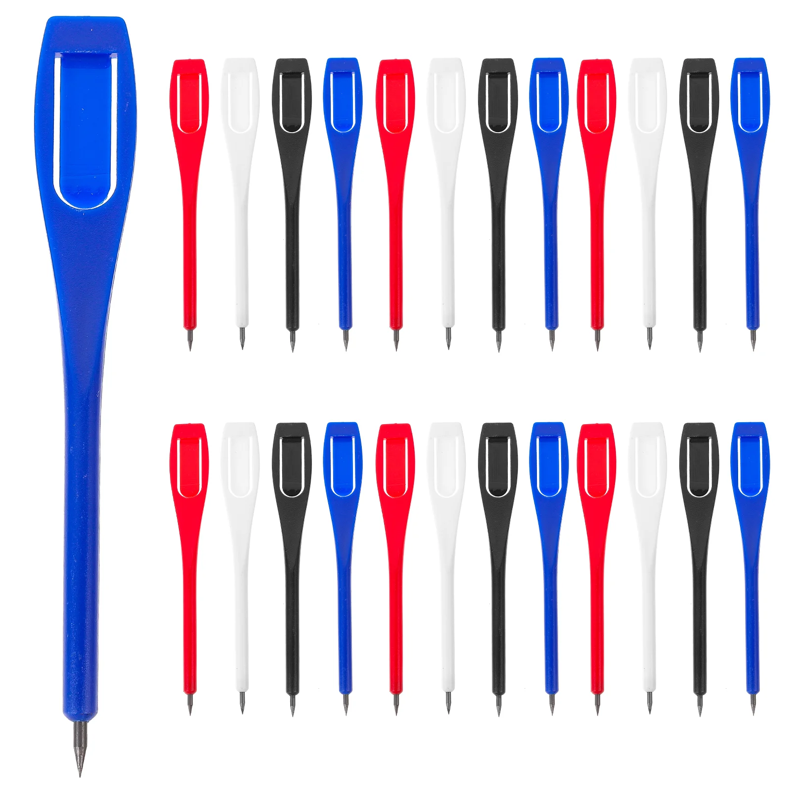 

40 Pcs Golf Scoring Pencil Pencils Golfs Writing Tool Plastic Portable Lead Practice Supplies