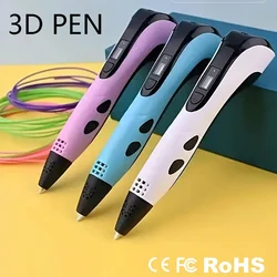 2025 The New Cool Modeling 3D Pen 3d Print Pen Creative Drawing Pens,Children's Creativity With Free Filament DIY Birthday Gifts