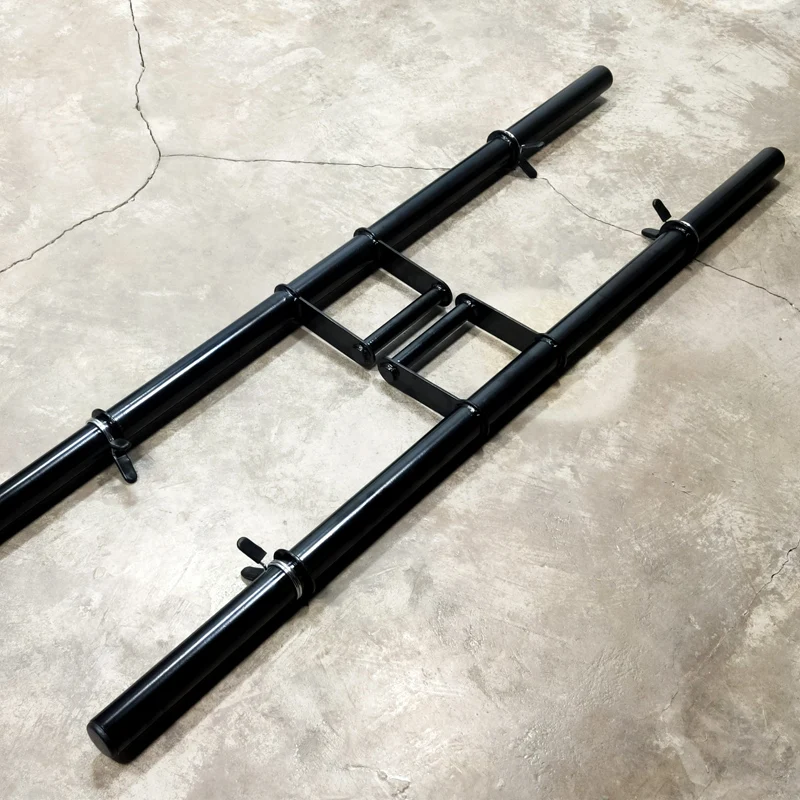 Fitness Farmer Walk Grips Handle Weight Lift Power Training Handle Muscle Building Exercise Equipment Carry Barbell Plate Rack