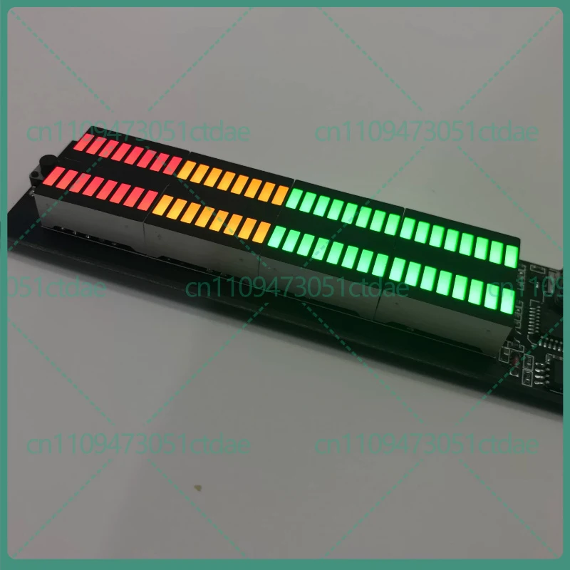 1-5pcs For Car Audio LED Music Spectrum Level Indicator Light A-Pillar Rhythm Ambient Display