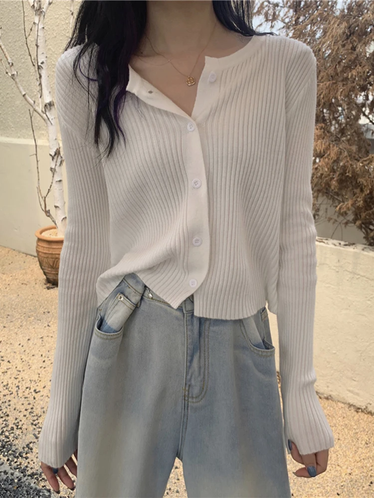 Pullover, Pullover, Strickjacken, Damen, Baumwolle, Damen, kurzärmelig, Acryl, karierter Look, normale Schule, Preppy-Uniform, akademisch, bunt