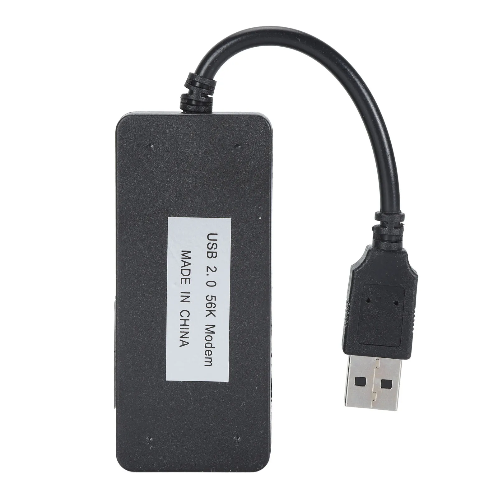 USB Data Modem 56K Dual RJ11 Ports Support Caller ID Plug and Play Anti Thunder Easy To Use USB Fax Modem for Laptop for LINUX