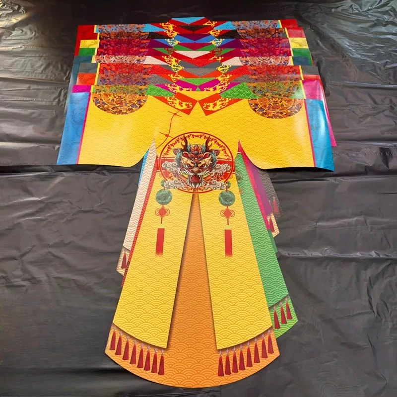 

LTT paper fairy clothes dragon robe hard cardboard single layer for shawl cape multi-color optional