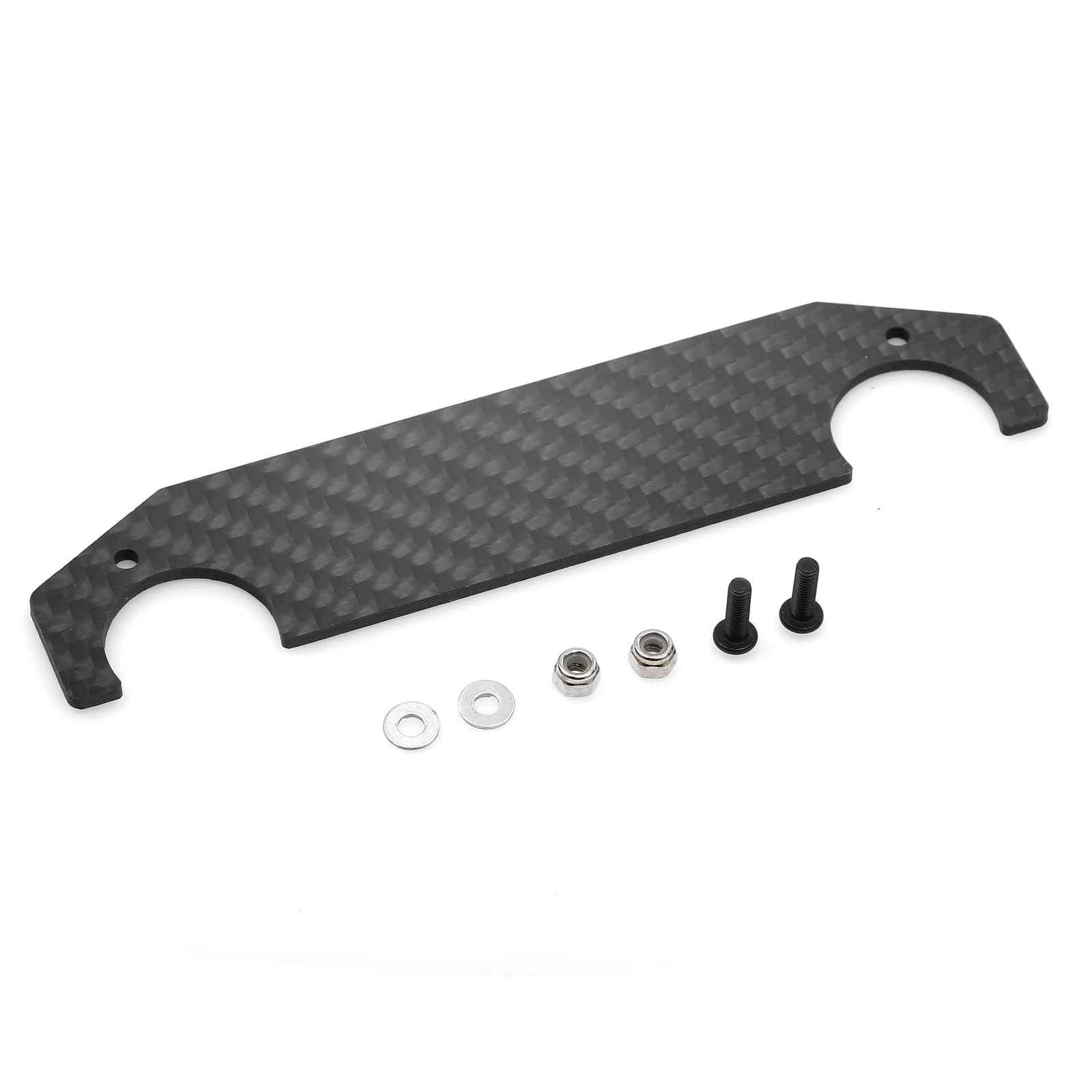 Carbon Fiber Front Chassis Support Upgrade for 1/12 Scale Tamiya CW-01 CW01 57409 Lunch Box RC Car Accessory Part