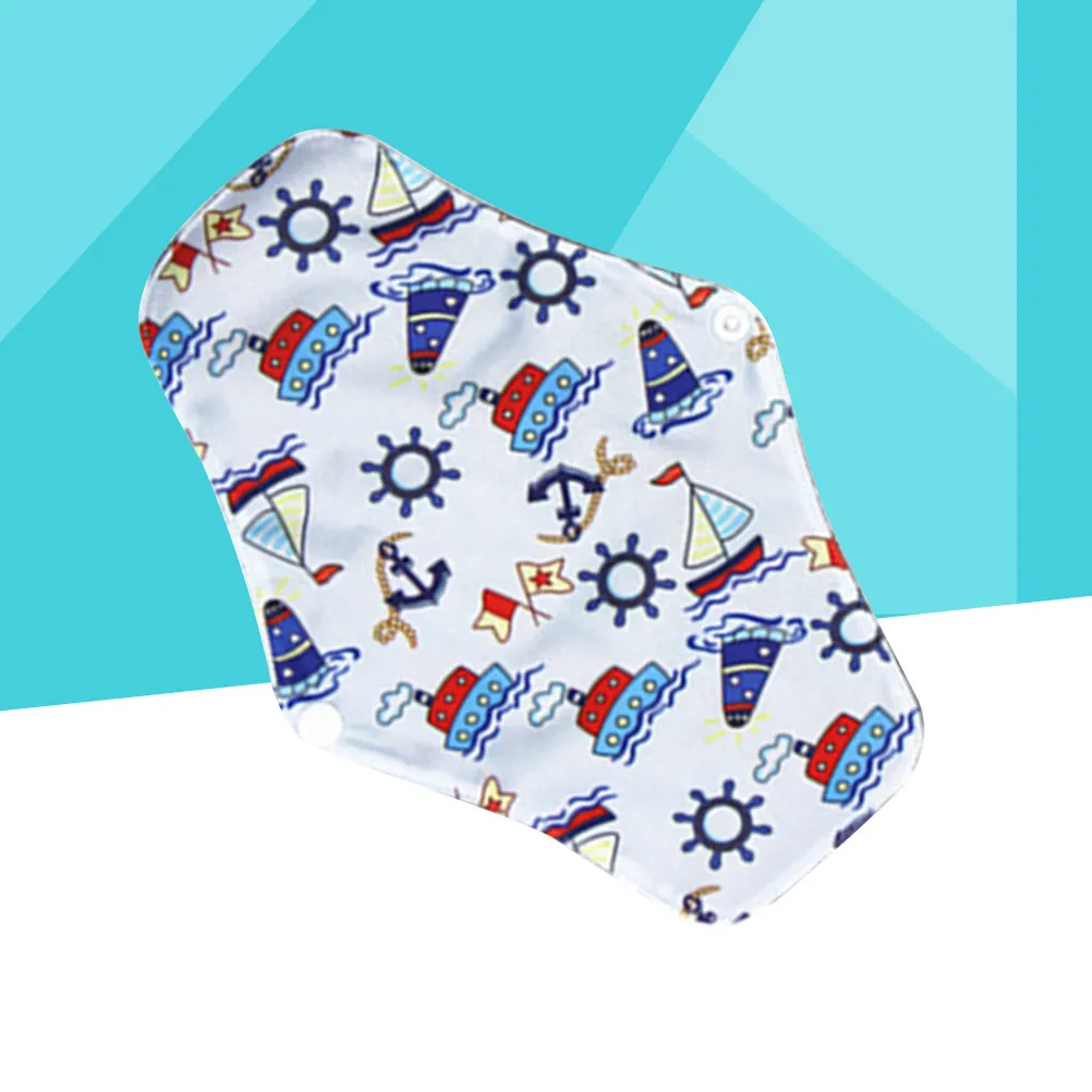 

Reusable Pad for Women Menstrual Cloth Pads Mop Bamboo Charcoal Sanitary Napkin