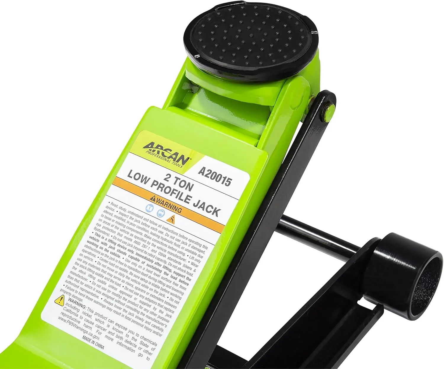 رافعة أرضية فولاذية منخفضة المستوى بطول 2 طن، مكابس مضخة مزدوجة سريعة الارتفاع، سرج مطاطي، إطلاق دقيق #4