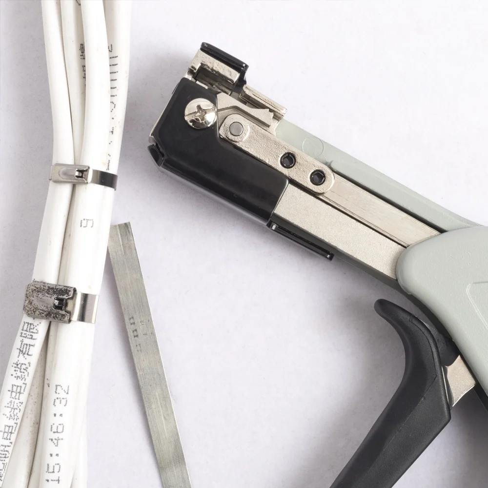 

Labor Saving Cable Wire Tie Tool HS-600N Max 7.9mm Width Stainless Steel Cable Tie Tool