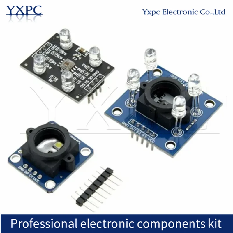 GY-31 GY-33 Color Recognition Sensor Module TCS230 TCS3200 Compatible with Arduino DIY DC 3-5V Input for DIY Projects
