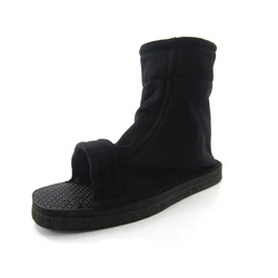 Ninja Sakura Sasuke Black And Blue Cartoon Peripheral Open Toe Anime Role Play Naruto Zipper Slippers Ninja Shoes 2025