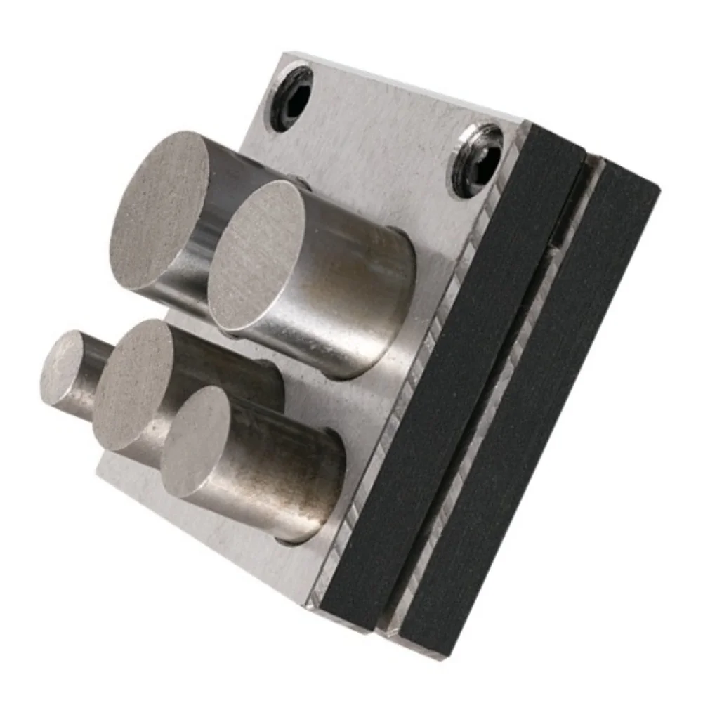 Metal Jewelry Hole Punch Tool - Carbon Steel Construction for Repeated Hammer Use on Sheet Metal up to 1.5mm Thick