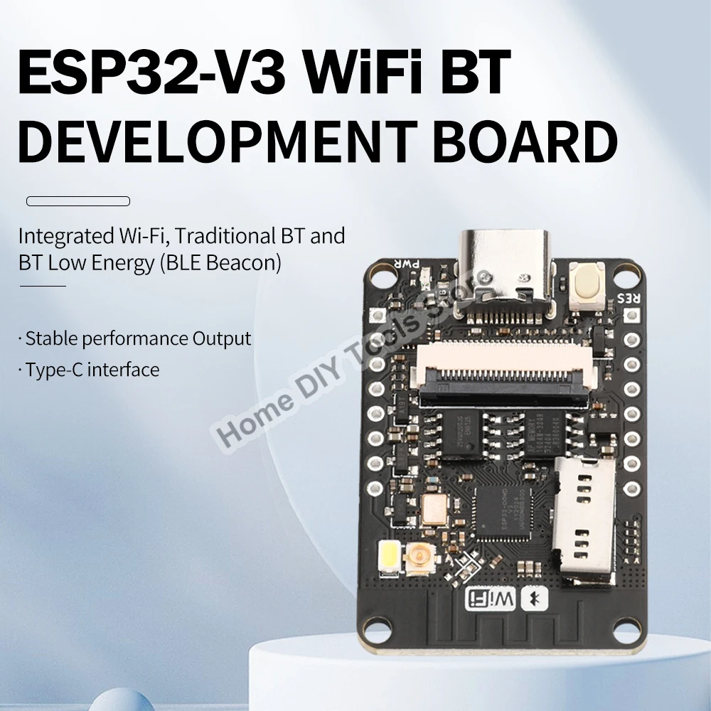 ESP32-CAM WiFi Bluetooth Development Board With OV2640 Camera Type C Interface ESP32 V3 Chip 240Mhz Module