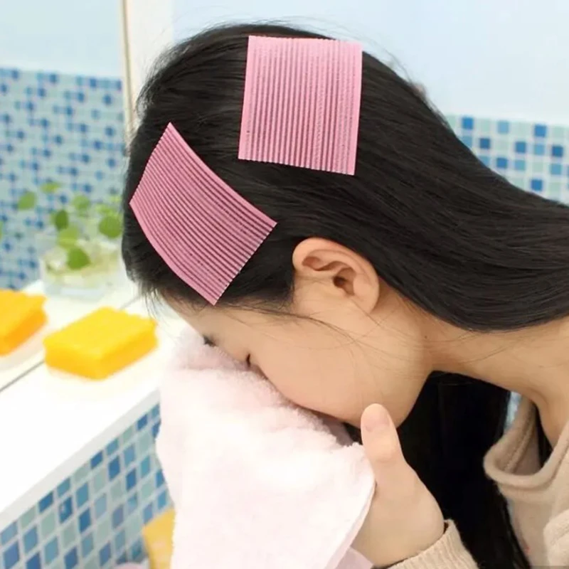 مثبت هامش الشعر الأمامي ، وسادة ملصق المكياج ، الانجراف مشبك الباستيل ، هامش الشريط السحري ، هدايا الفتيات ، رقعة الموضة ، 10 صيحات الموضة