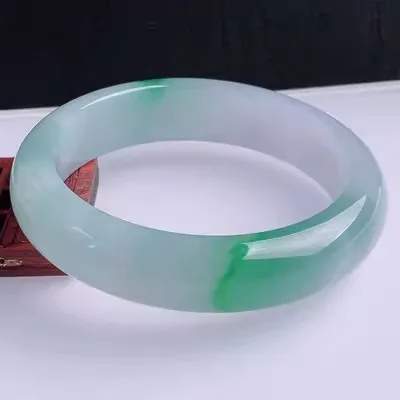 

Natural Myanmar Jade Jade 54mm-62mm bracelet Princess jewelry bracelet send mom send girlfriend gift